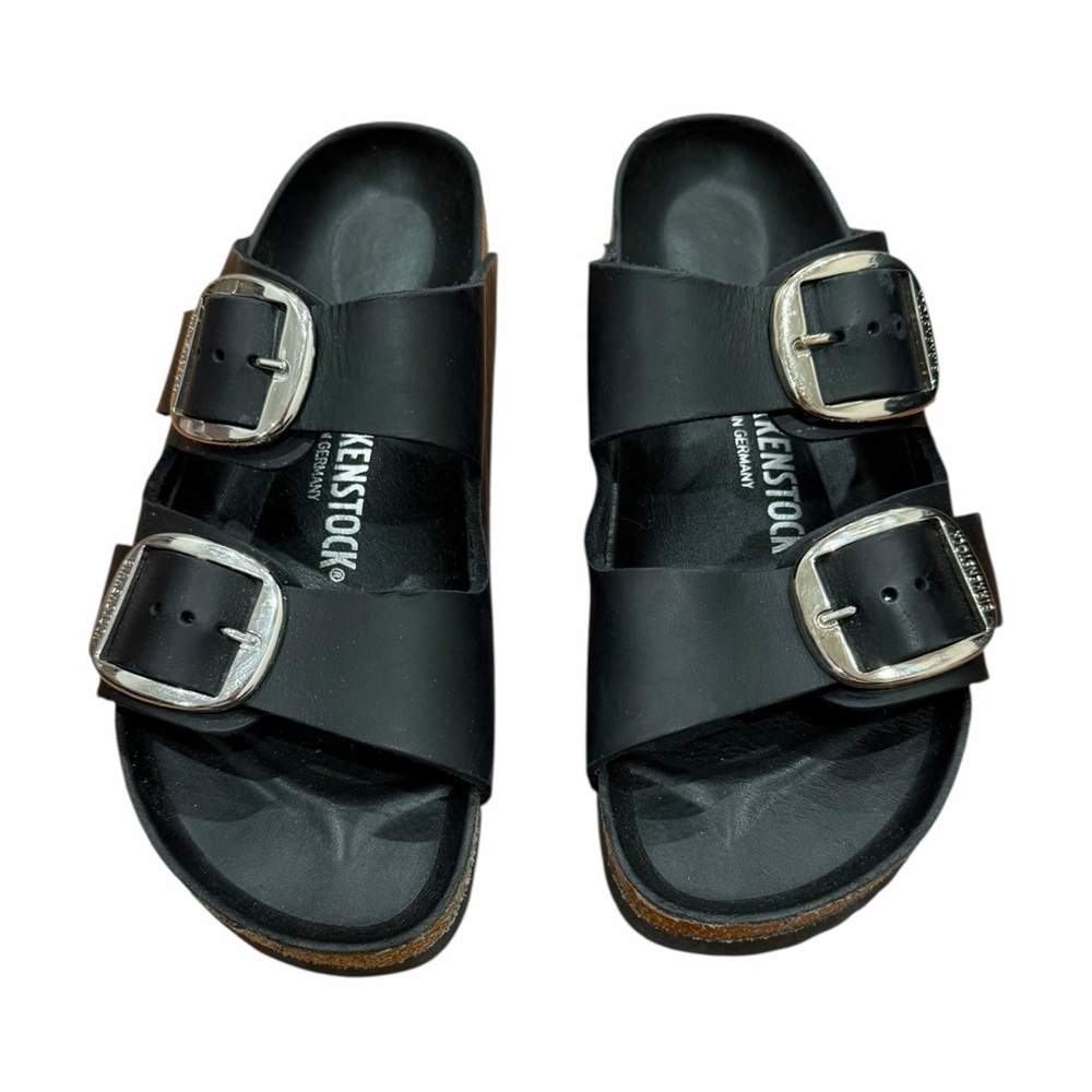 Birkenstock Arizona Big Buckle Sandals Size 39 Narrow in Black